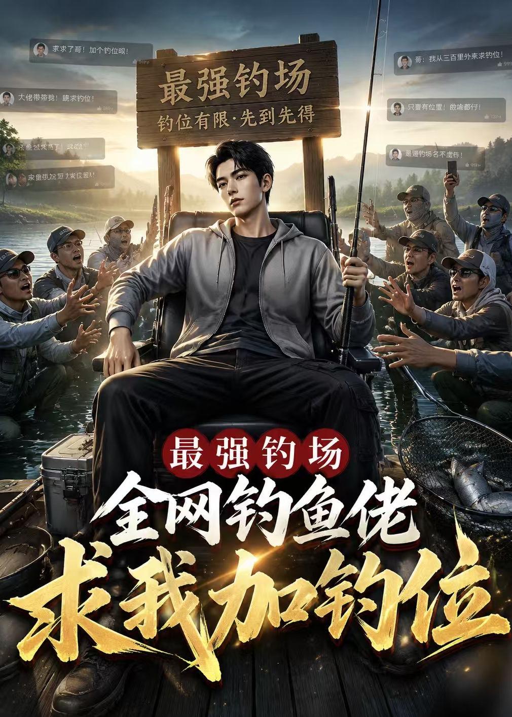 最强钓场：全网钓鱼佬求我加钓位